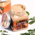 Coffee Sherbet body scrub 350ml - open jar