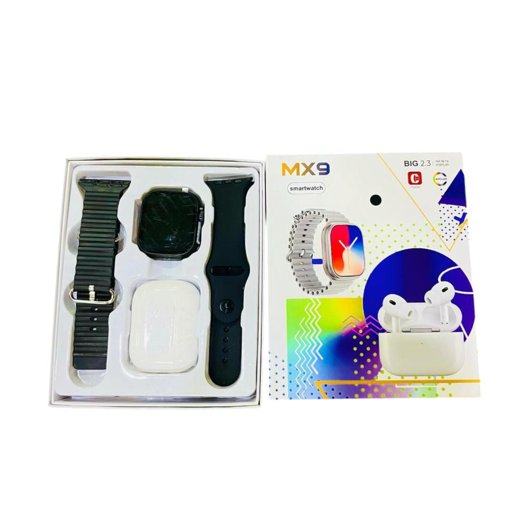 AMOLED Metal Band Smartwatch - side