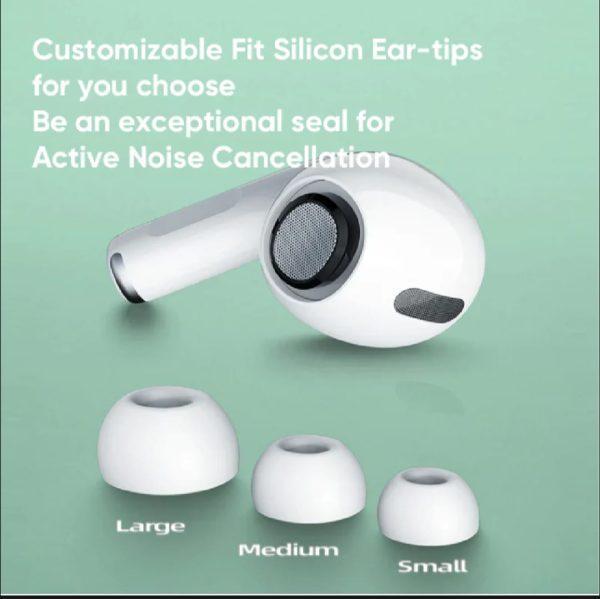JOYROOM Pro 2 ANC wireless airbuds - earbuds close-up