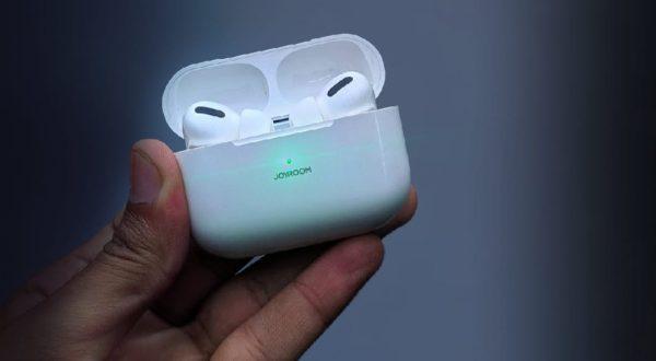 JOYROOM Pro 2 ANC wireless airbuds - side view