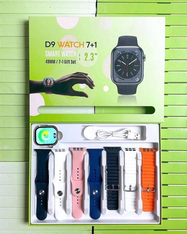 D9 Ultra smart watch Series 9 - strap colors view