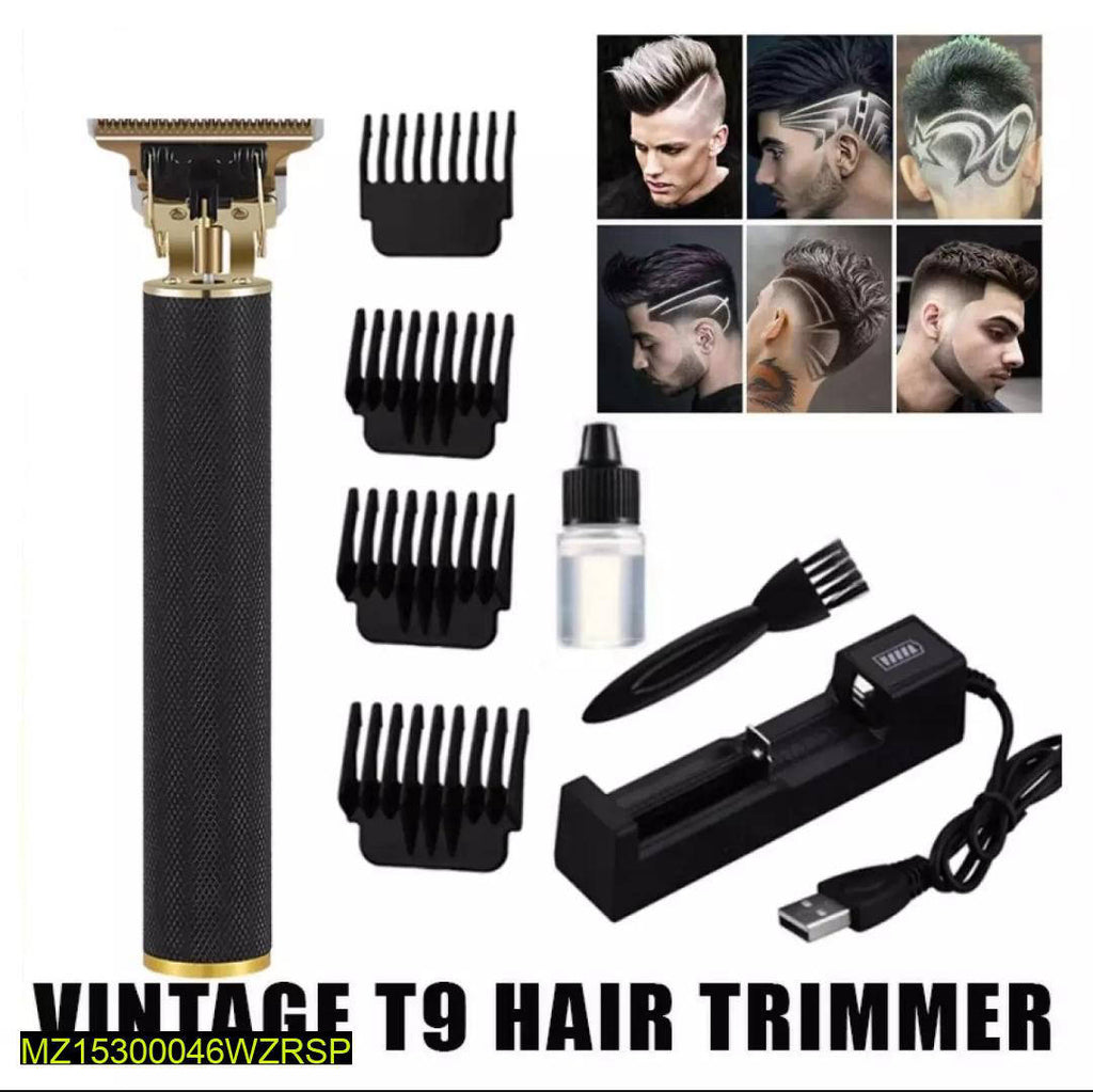 Men Electric Hair Trimmer T9 Zero Gap Rechargeable (view 3)