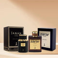 Janan and Zarar perfume set 100ml – bottles view