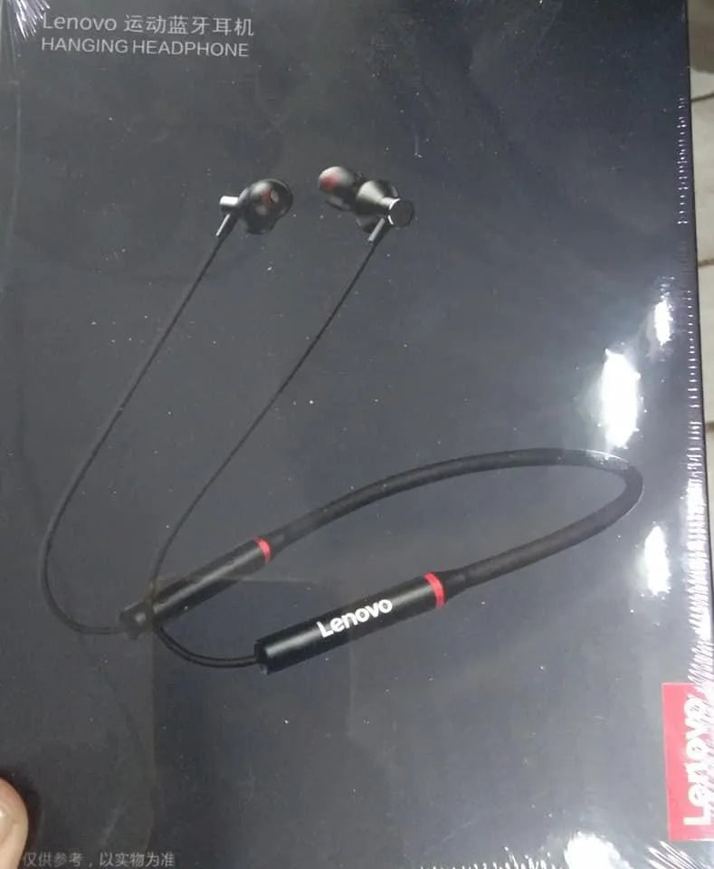 Lenovo neckband earphones Pakistan – worn around neck
