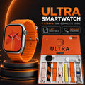 ULTRA smartwatch with 7 interchangeable straps and 2.01-inch HD display - product view