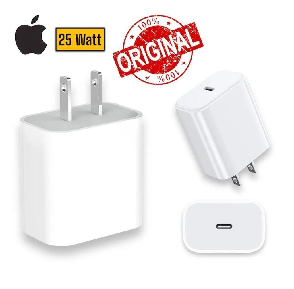 25W Mini Fast Charger — White Compact (Type-C)