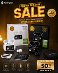 Redington ANC wireless earbuds with charging case - product view