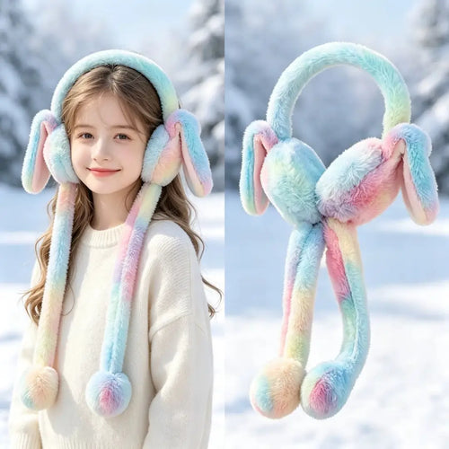 1 Pc Fur Rabbit Earmuffs