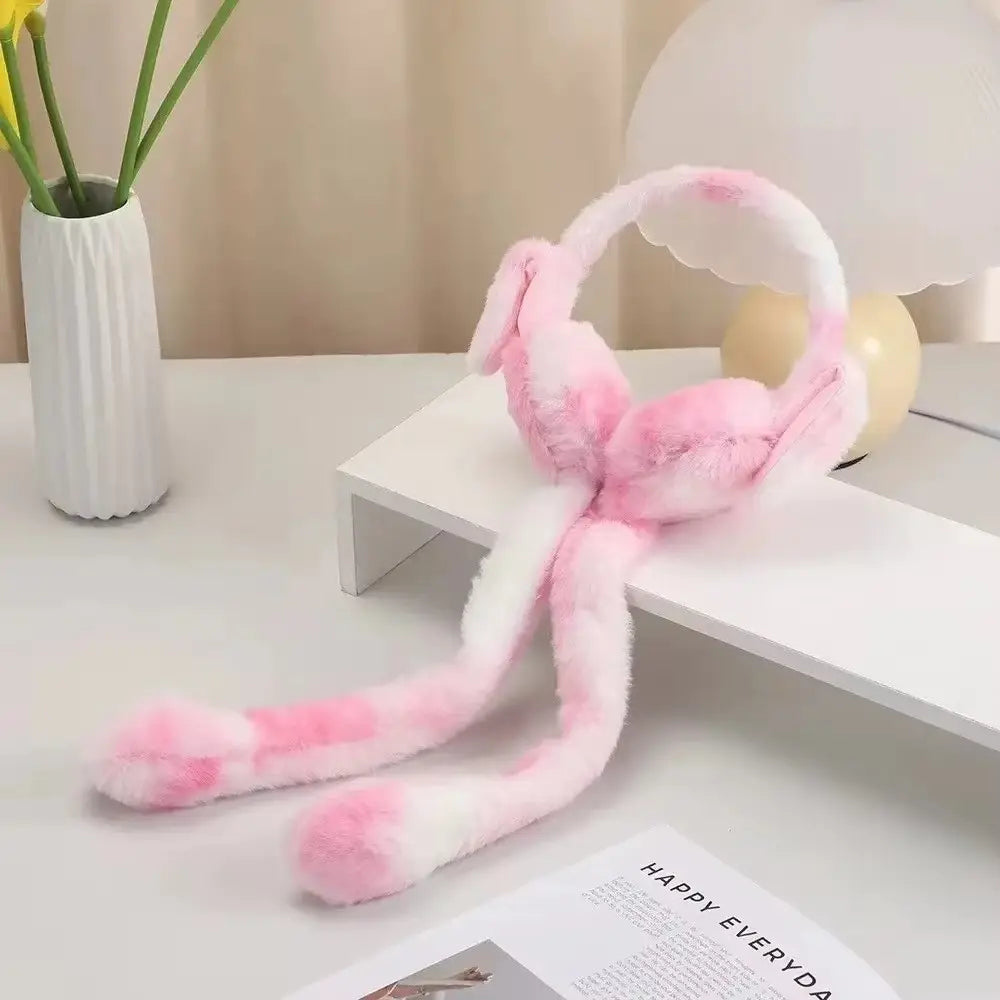 1 Pc Fur Rabbit Earmuffs
