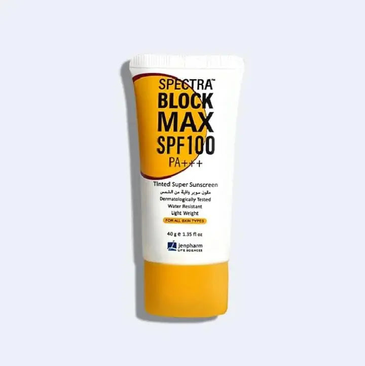 Jenpharm Spectra Block Max SPF 100 sunblock cream