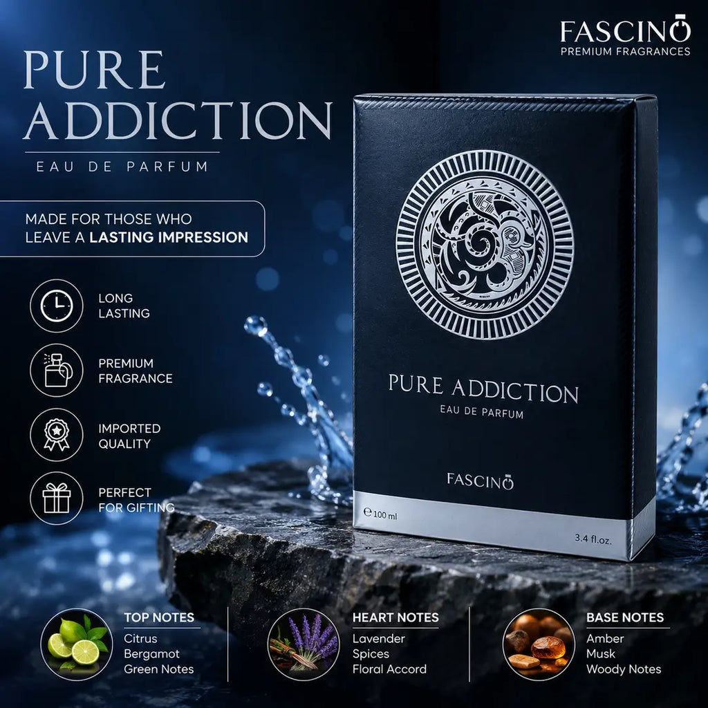 Men's Pure Addiction Premium Perfume 100ml - product view