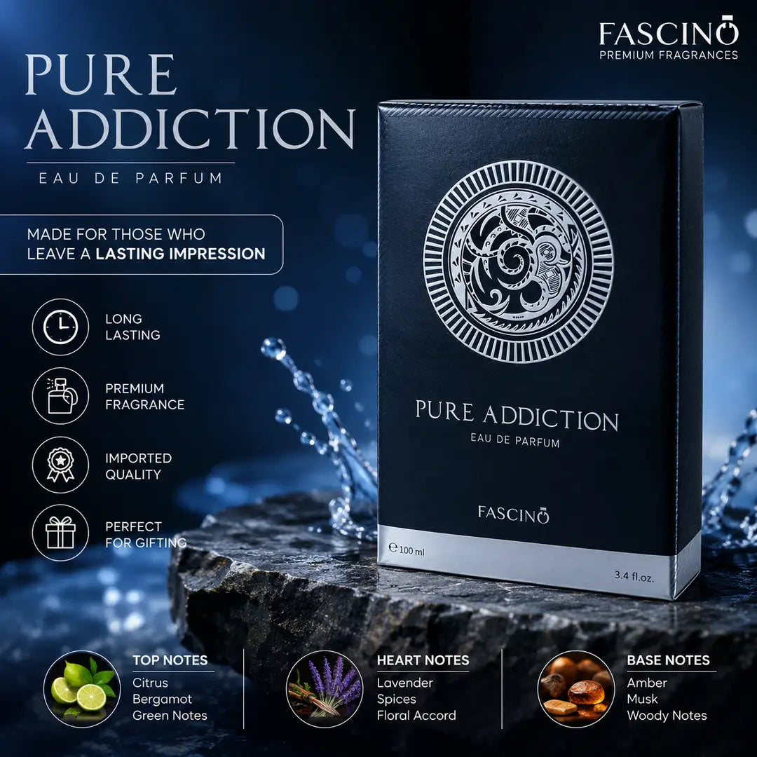 Men's Pure Addiction Premium Perfume 100ml - product view