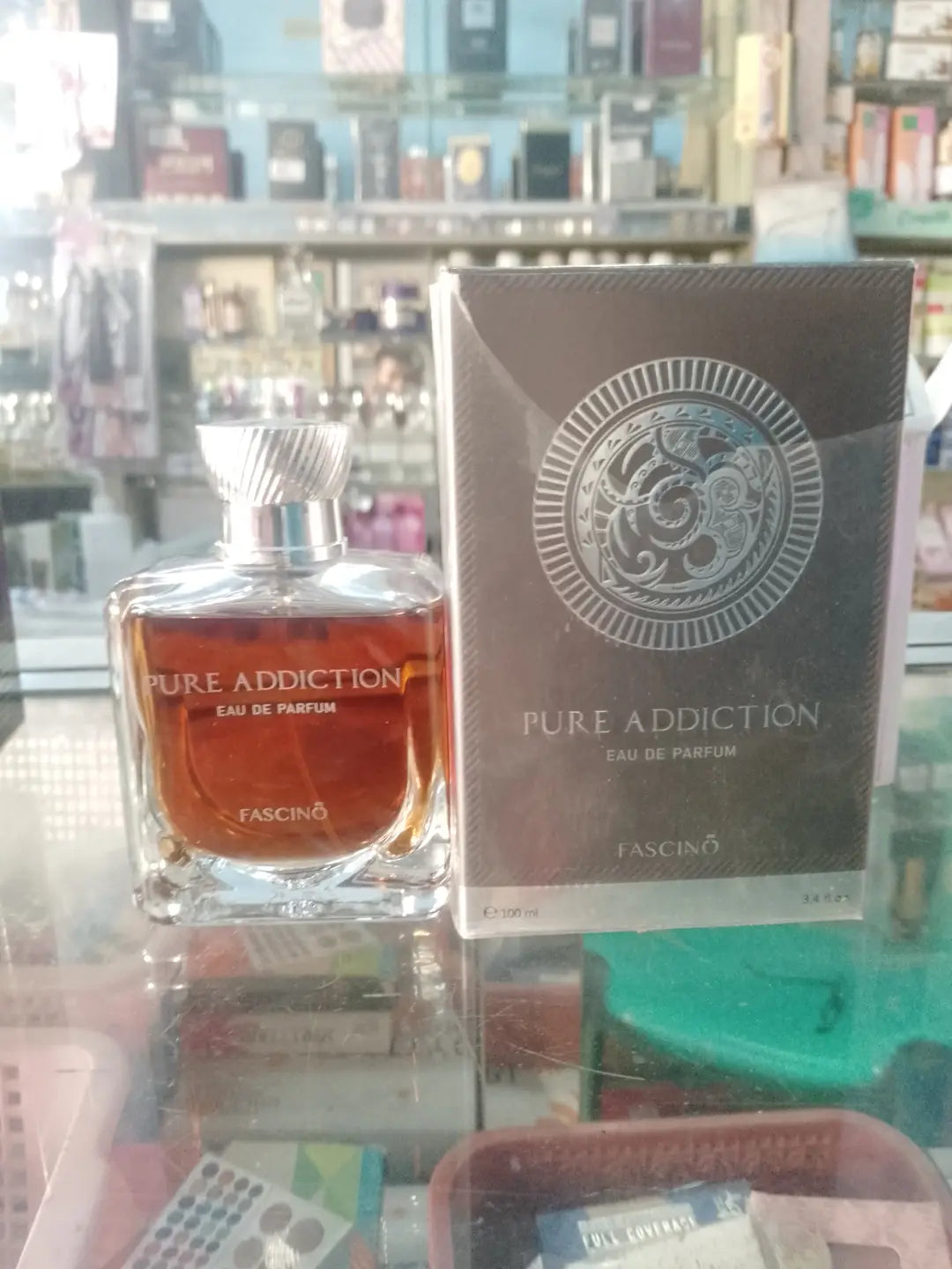 Men's Pure Addiction Premium Perfume 100ml - packaging
