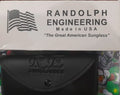 Randolph style mirror sunglasses UV400 front view