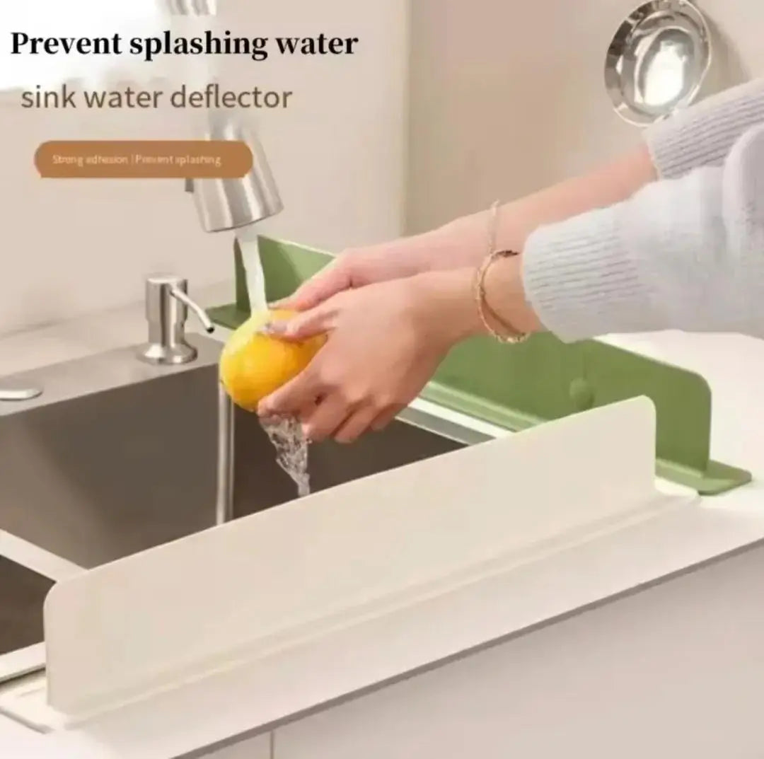 Silicone Sink Splash Guard for Kitchen & Bathroom