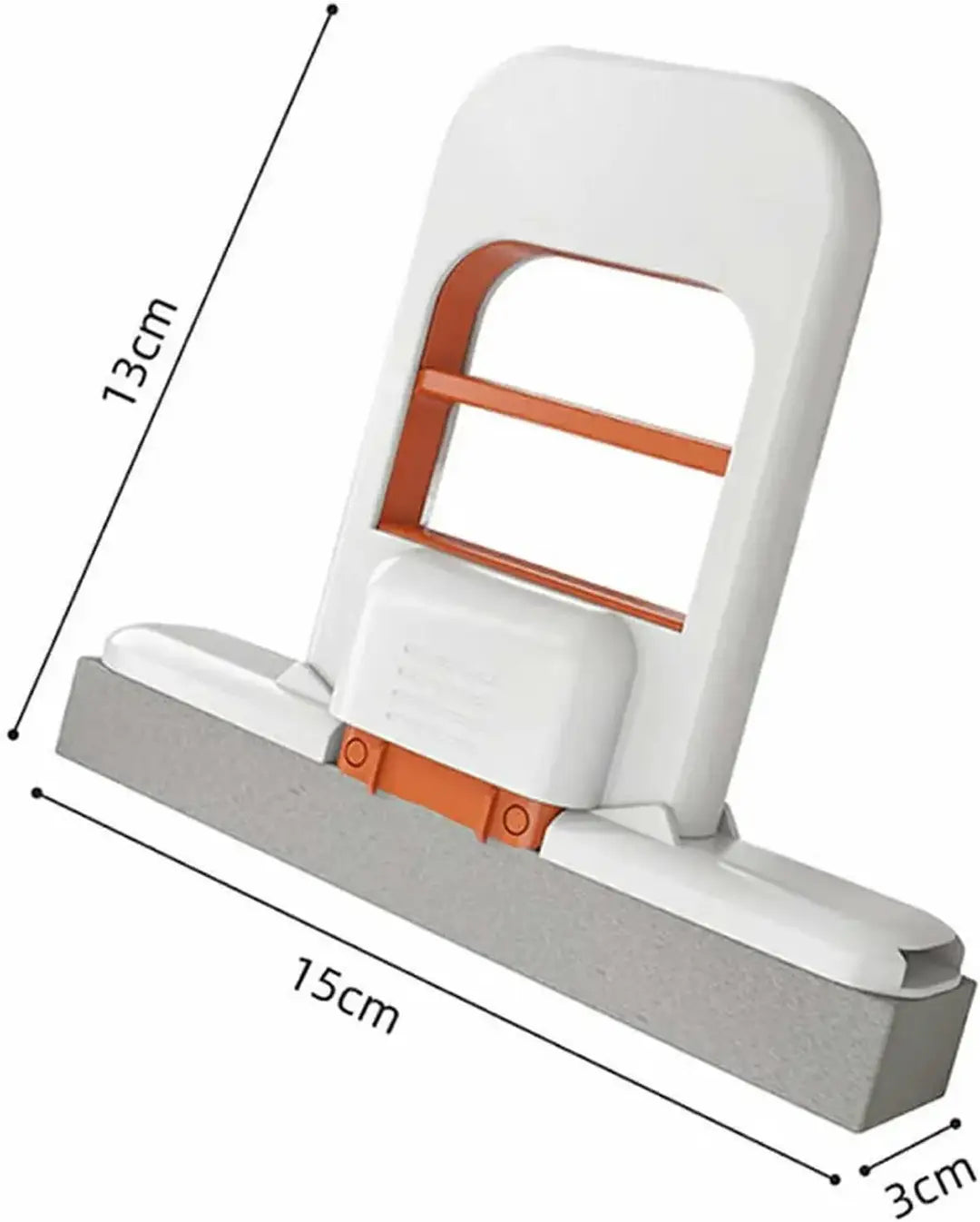 Mini Foldable Desktop Mop with Self-Squeeze Design