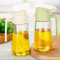 2 in 1 Oil Dispenser Bottle — Adds Style and Function