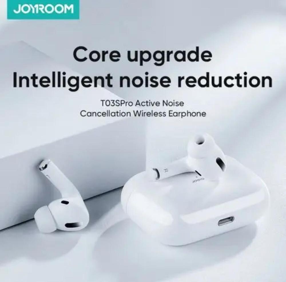 Premium wireless earbuds with ANC and fast charge - close-up detail