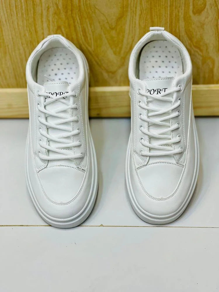 Men's rexene sneakers white – pair detail view