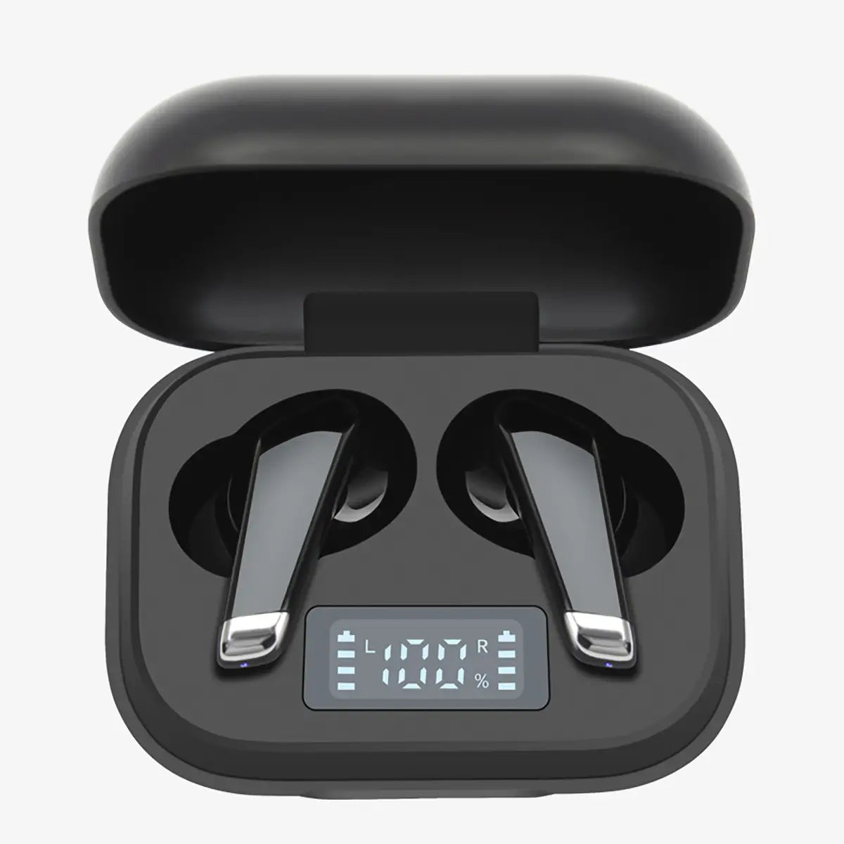 Digital display earbuds Pakistan – earbuds and case set