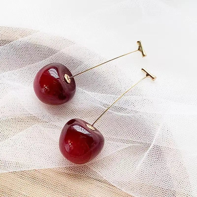 Cherry Earrings for Women – Sweet Trendy Everyday Wear