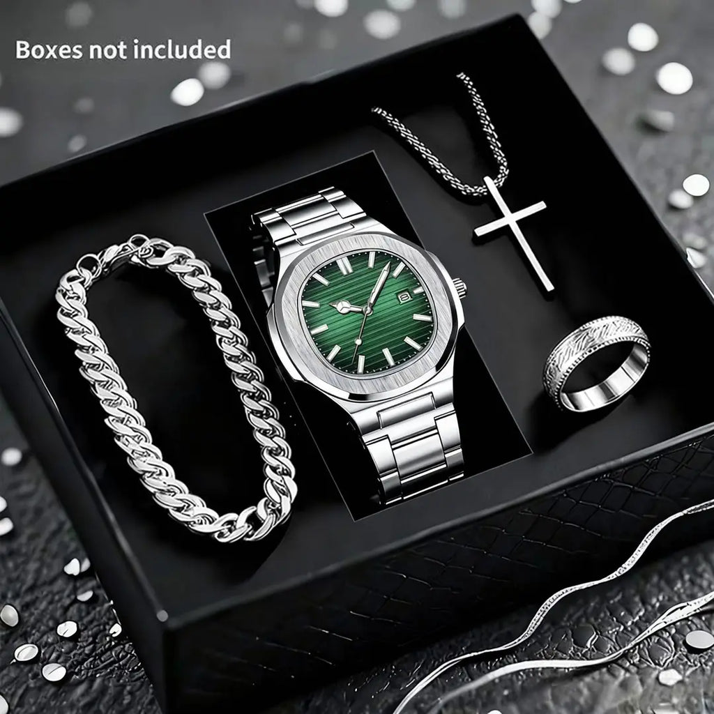 Trendy sports style men's watch – wrist worn look