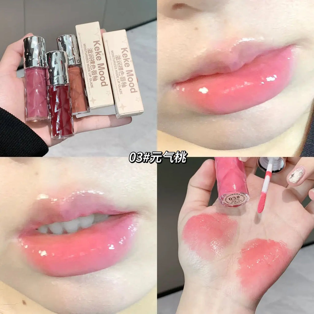 Kekemood Moisturizing Nude Lip Gloss