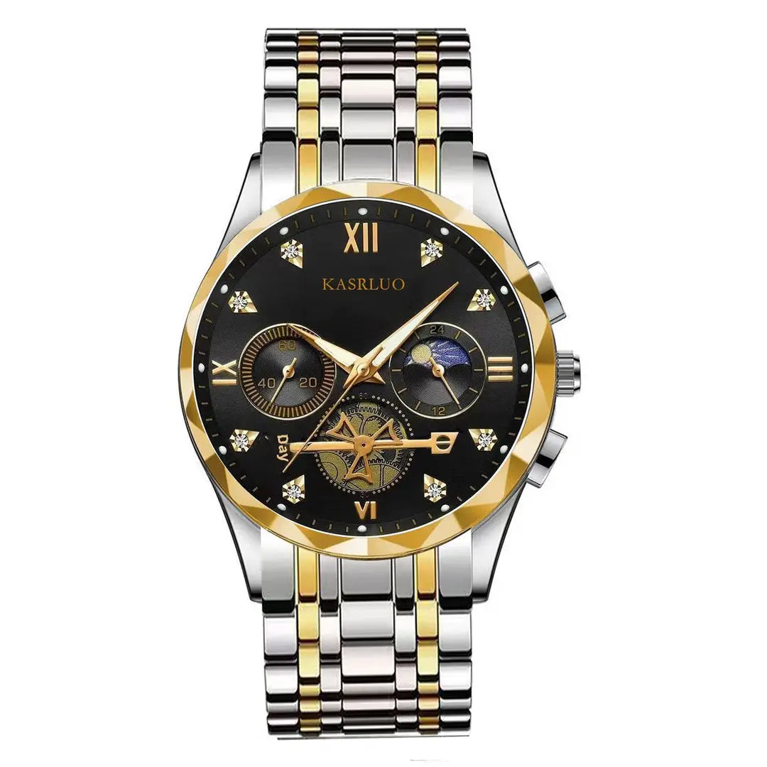 Casaro multifunctional quartz watch – band detail view